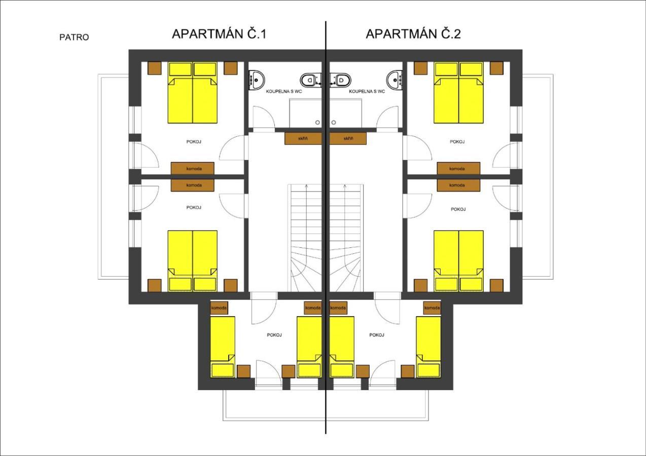 Apartmany Fiserka Рокитнице над Ийзероу Екстериор снимка